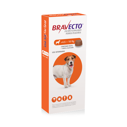 Bravecto Perros Pastillas AntiGarrapatas y Pulgas