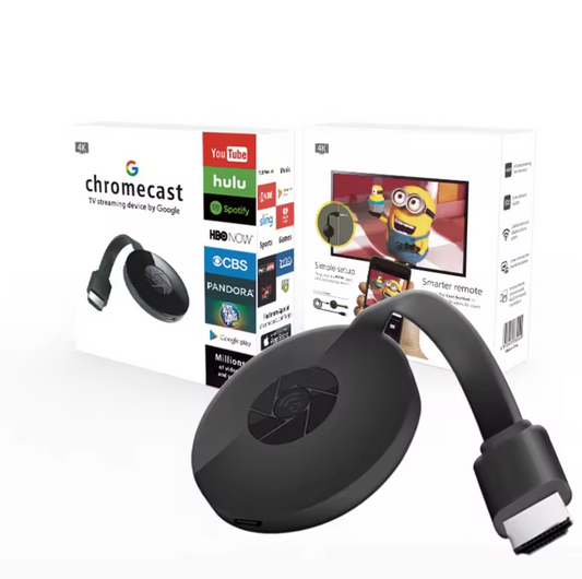 Chromecast Pro - Receptor de Video Inalámbrico 4K